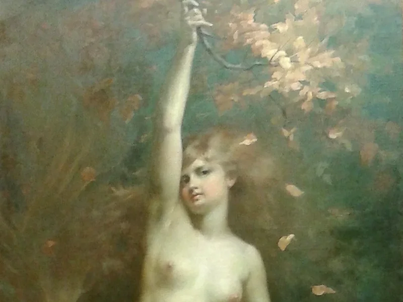 1853-Horácio Hora - Foglie d'autunno